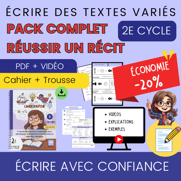 Pack - Réussir un récit - 2e cycle